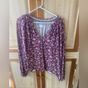 NWOT Old Navy Ladies Long sleeve Blouse -Size medium